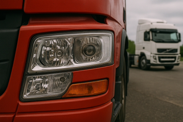 Bloc optique avant camion LED, phare complet pour poids lourd multi-marques, visibilité renforcée de nuit