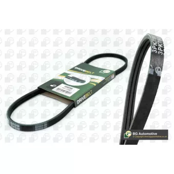 Courroie trapézoïdale à nervures BGA 3PK831E