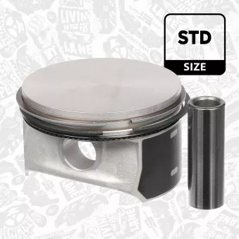 Piston ET ENGINETEAM PM003500 pour OPEL VECTRA 1.6 - 105cv
