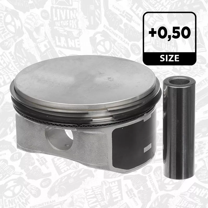Piston ET ENGINETEAM PM006750 - Visuel 1