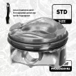 ET ENGINETEAM PM008400VR2 - Kit de pistons