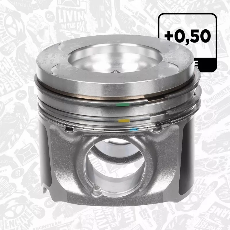 Piston ET ENGINETEAM PM010650 - Visuel 2