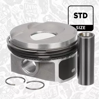 Piston ET ENGINETEAM PM012300 pour VOLKSWAGEN PASSAT 1.4 TSI EcoFuel - 150cv