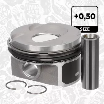 Piston ET ENGINETEAM PM012350 pour VOLKSWAGEN PASSAT 1.4 TSI EcoFuel - 150cv