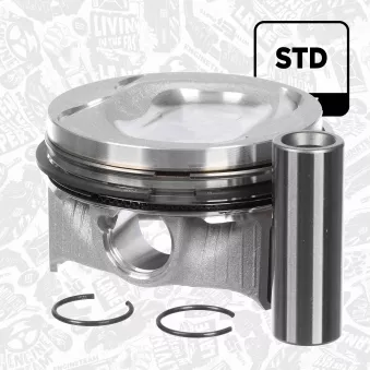 Piston ET ENGINETEAM PM015100 pour VOLKSWAGEN PASSAT 1.4 TSI MultiFuel - 160cv