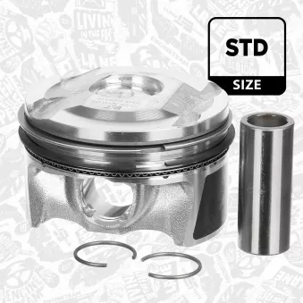 Piston ET ENGINETEAM PM015600 pour OPEL MOKKA / MOKKA X 1.4 4x4 - 152cv