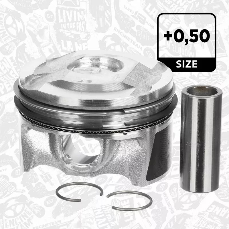 Piston ET ENGINETEAM PM015650 - Visuel 1