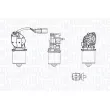 MAGNETI MARELLI 064371501010 - Moteur d'essuie-glace