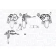 Moteur d'essuie-glace MAGNETI MARELLI [064372900010]