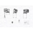 Moteur d'essuie-glace MAGNETI MARELLI [064374700010]