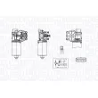 MAGNETI MARELLI 064376400010 - Moteur d'essuie-glace