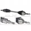 SNR DK55.187 - Arbre de transmission avant gauche 