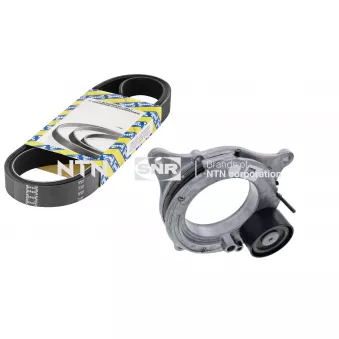 Jeu de courroies trapézoïdales à nervures SNR OEM 117207930r