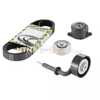 Jeu de courroies trapézoïdales à nervures SNR OEM 4576608