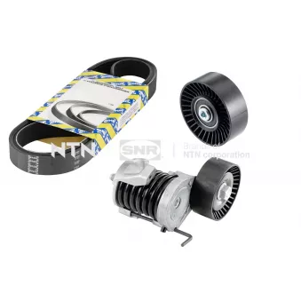 Jeu de courroies trapézoïdales à nervures SNR OEM 11287556251