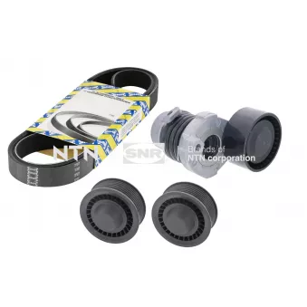 Jeu de courroies trapézoïdales à nervures SNR OEM 117203078R