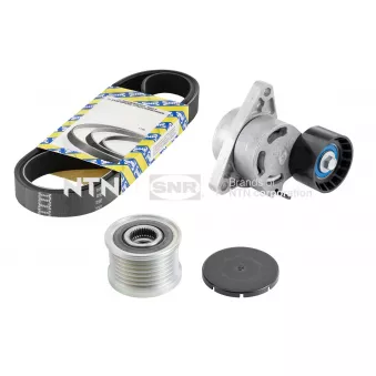 Jeu de courroies trapézoïdales à nervures SNR OEM 60542280