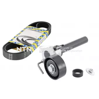 Jeu de courroies trapézoïdales à nervures SNR OEM 06J260849D