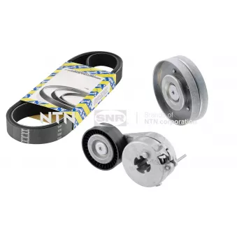 Jeu de courroies trapézoïdales à nervures SNR OEM 06H903133F
