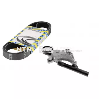 Jeu de courroies trapézoïdales à nervures SNR OEM 06F903137E