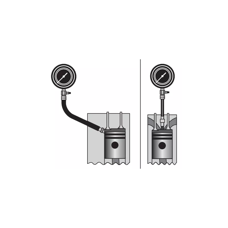 Compressiometre diesel YATO YT-73072 - Visuel 2