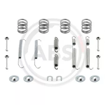 Kit d'accessoires, mâchoire de frein A.B.S. 0075Q pour SUBARU LEGACY 2.0 i 4WD - 116cv