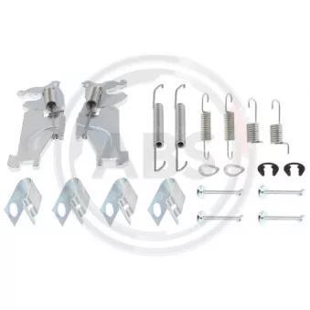 Kit d'accessoires, mâchoire de frein A.B.S. 0847SQ pour MERCEDES-BENZ CLASSE E 1.1 - 65cv