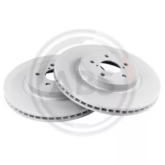 Jeu de 2 disques de frein avant A.B.S. 18912