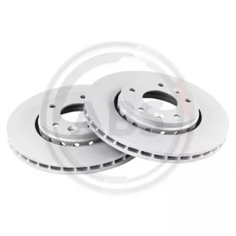 Jeu de 2 disques de frein avant A.B.S. 18925