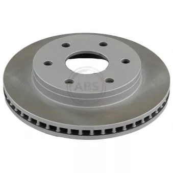 Jeu de 2 disques de frein avant A.B.S. 18974