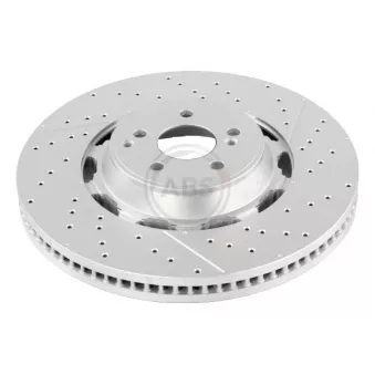 Jeu de 2 disques de frein avant A.B.S. 18980