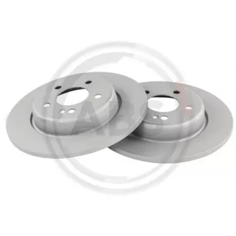 Jeu de 2 disques de frein arrière A.B.S. 18994