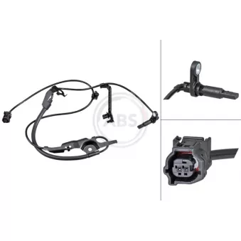 Capteur, vitesse de roue A.B.S. 33004 pour TOYOTA RAV 4 2.0 VVTi AWD - 150cv