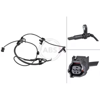 Capteur, vitesse de roue A.B.S. 33005