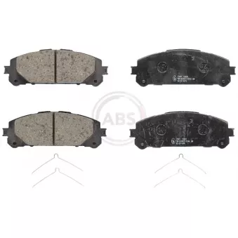 Jeu de 4 plaquettes de frein avant A.B.S. OEM 0446548240