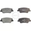 A.B.S. 35439 - Jeu de 4 plaquettes de frein arrière