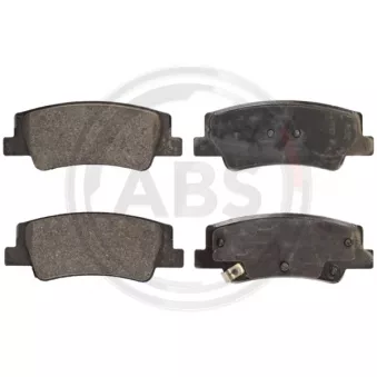 Jeu de 4 plaquettes de frein arrière A.B.S. OEM 58302AAA30