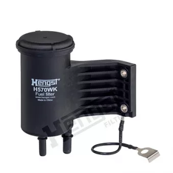 Filtre à carburant HENGST FILTER H570WK pour VOLKSWAGEN MULTIVAN T5 Plug-in Hybrid Polestar Performance - 194cv
