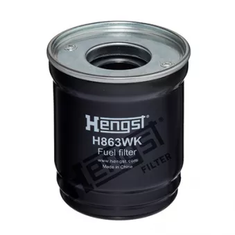 Filtre à carburant HENGST FILTER H863WK D888 pour HYUNDAI KONA 1.6 CRDi - 116cv