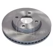Jeu de 2 disques de frein avant FEBI BILSTEIN [105849]