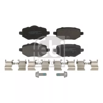 Jeu de 4 plaquettes de frein arrière FEBI BILSTEIN OEM 1680301680