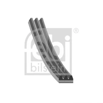 Courroie trapézoïdale à nervures FEBI BILSTEIN OEM 8201712791