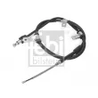 FEBI BILSTEIN 193511 - Tirette à câble, frein de stationnement arrière gauche