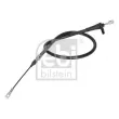 FEBI BILSTEIN 193686 - Tirette à câble, frein de stationnement arrière