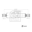 FEBI BILSTEIN 194203 - Jeu de 2 amortisseurs arrière