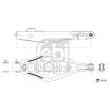 FEBI BILSTEIN 194708 - Bras de liaison, suspension de roue arrière gauche