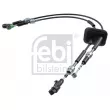 FEBI BILSTEIN 196006 - Tirette à câble, boîte de vitesse manuelle