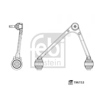 Bras de liaison, suspension de roue avant gauche FEBI BILSTEIN OEM C2P9125