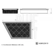 BLUE PRINT ADBP220151 - Filtre à air