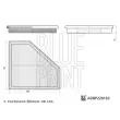 Filtre à air BLUE PRINT [ADBP220163]